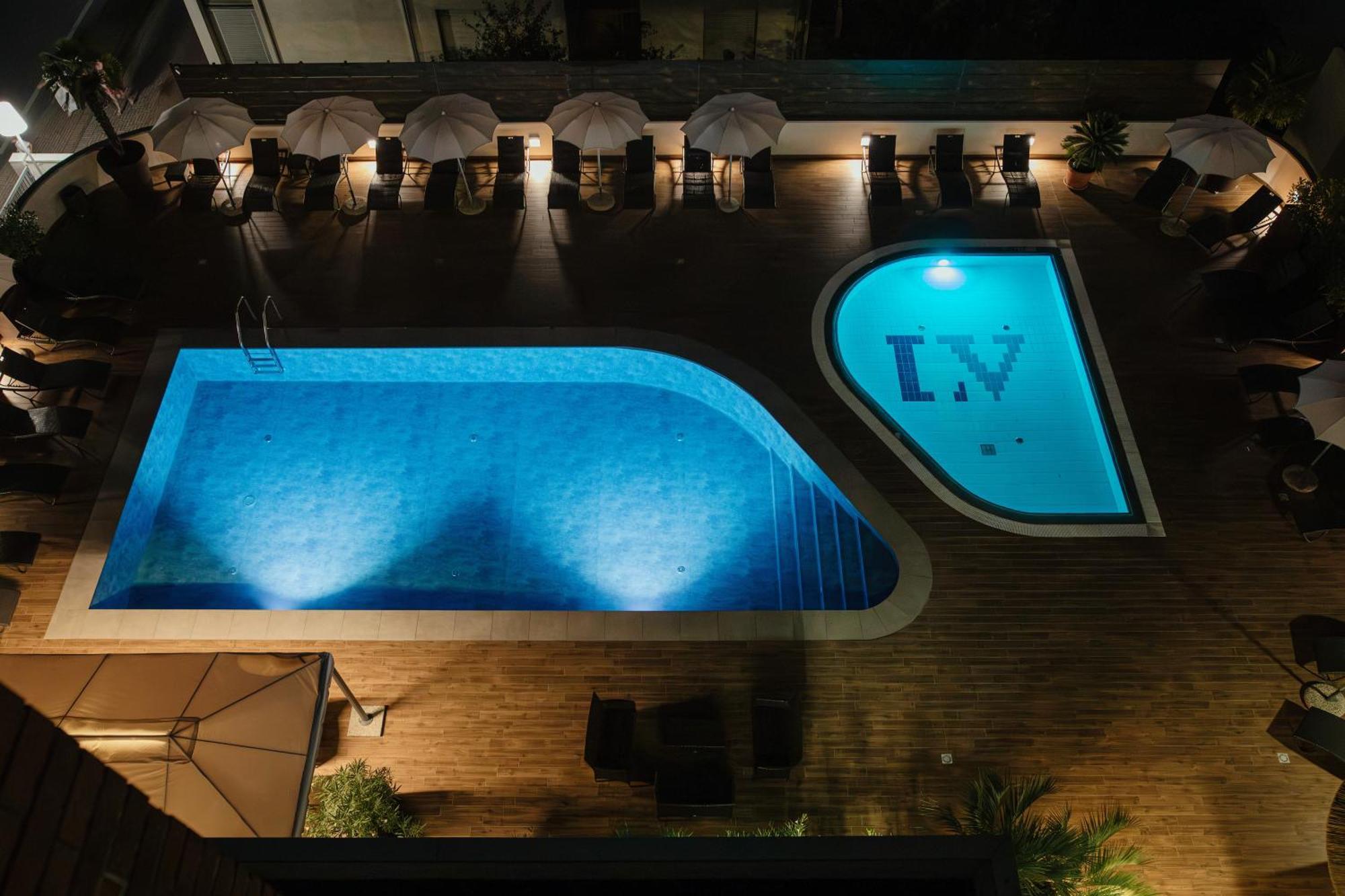 Hotel Leonardo Da Vinci Wellness Spa Bibione Exterior foto